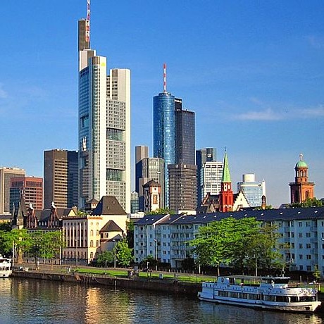 Kurzy nemčiny v Nemecku: Frankfurt nad Mohanom