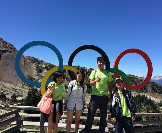 potulky v dejisku zimnej olympiády, Vancouver